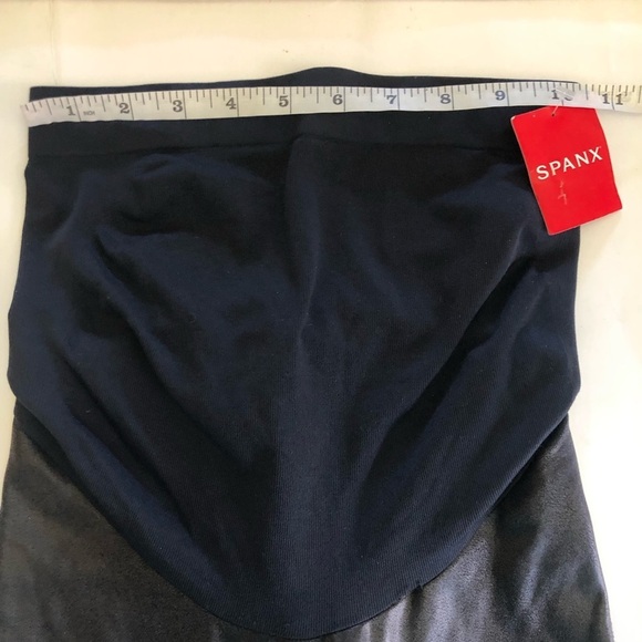 SPANX Mama Faux Leather Very Black Maternity Leggings Size XS - Picture 10 of 15